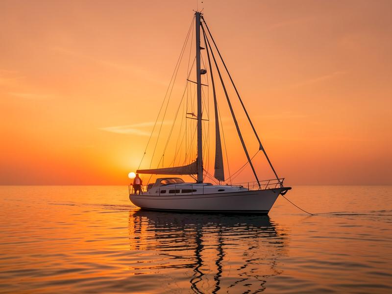 Passeio de barco ao pôr do sol